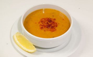 Soslu Mercimek Çorbası