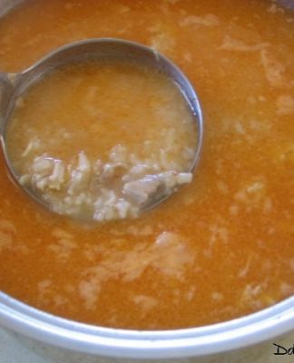 Tavuklu Pirinç Çorbası