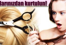 Saç Kırıklarına Evde Çözüm
