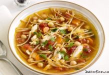 Tavuklu Nohut Çorbası